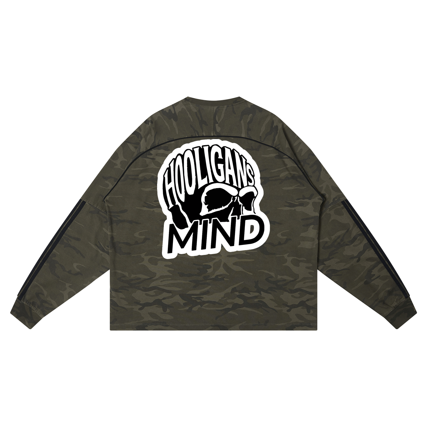 444 Camo Loose Long Sleeve