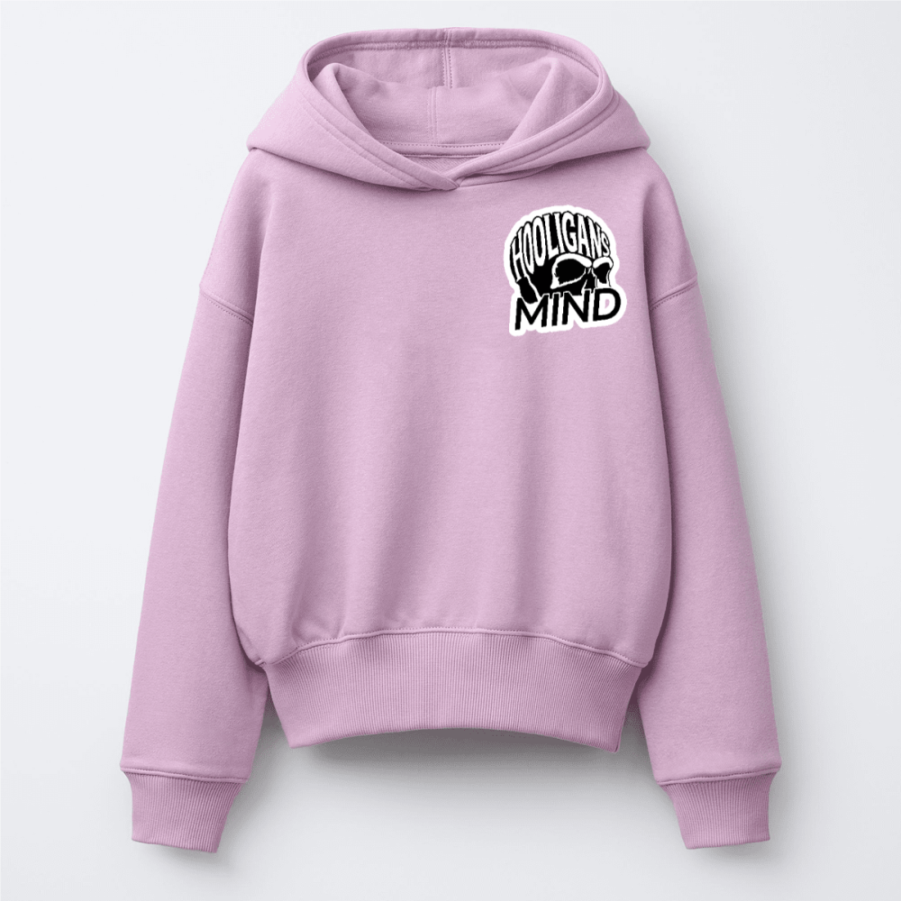 Hooligans Mind Youth Logo Hoodie | Kids Pullover Sweatshir