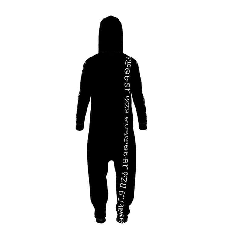 Cover all with hood night shift back view