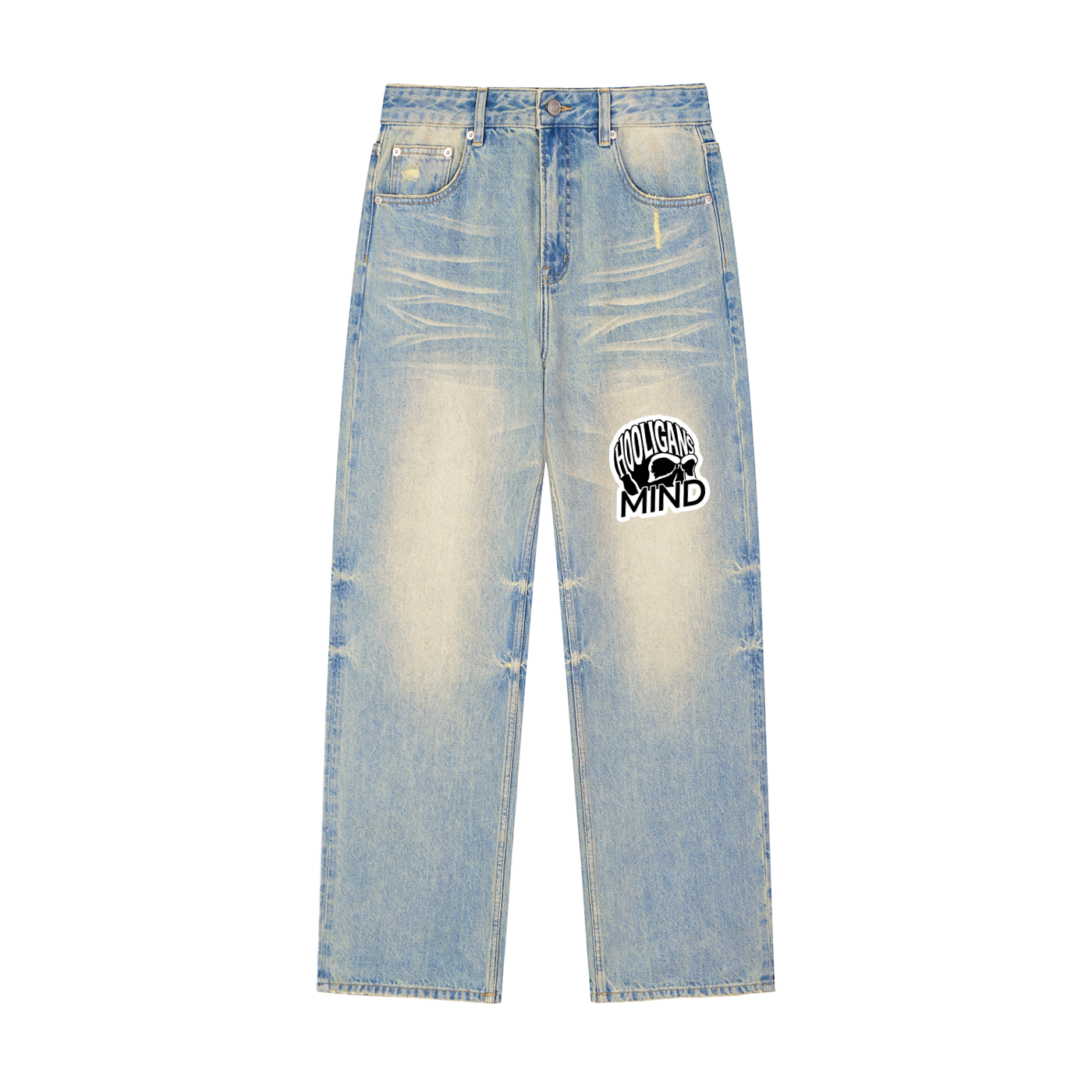 Beach street Vintage light straight leg jeans
