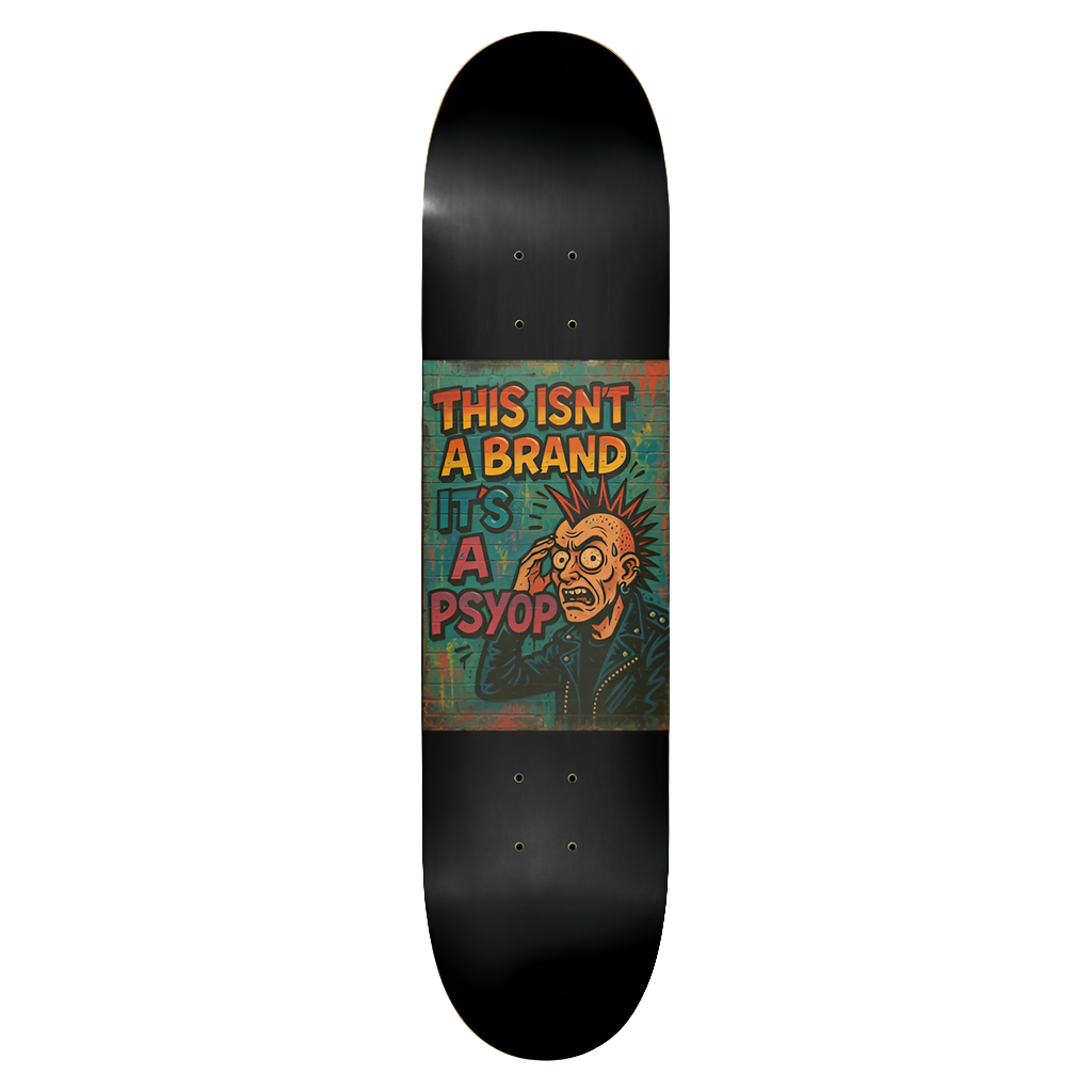 Hooligans Mind "Psyop" 7.75" Skateboard Deck