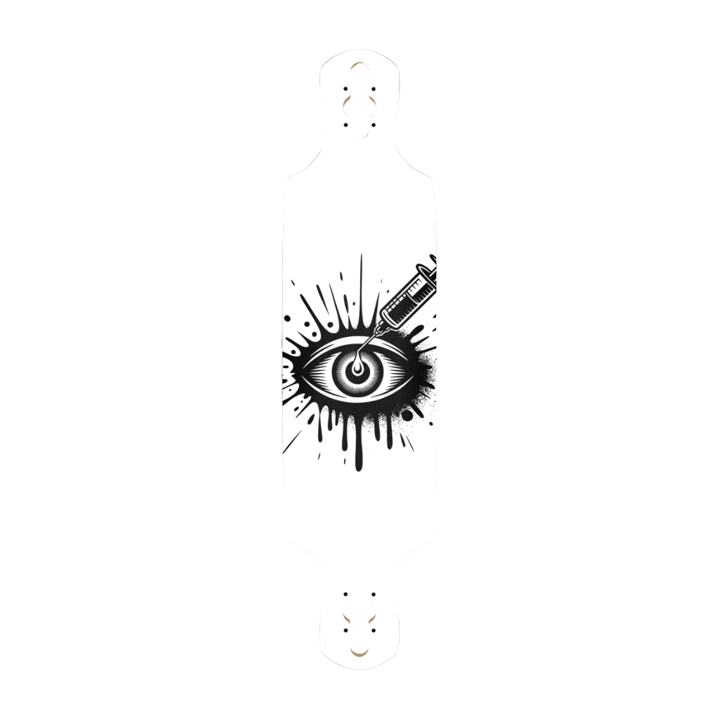 Hooligans Mind "Altered Perception" Drop-Through Longboard Deck