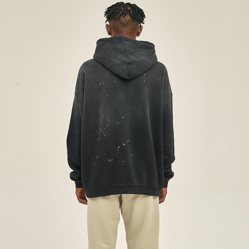Hooligans Mind "Wrecking Crew" Distressed Hoodie