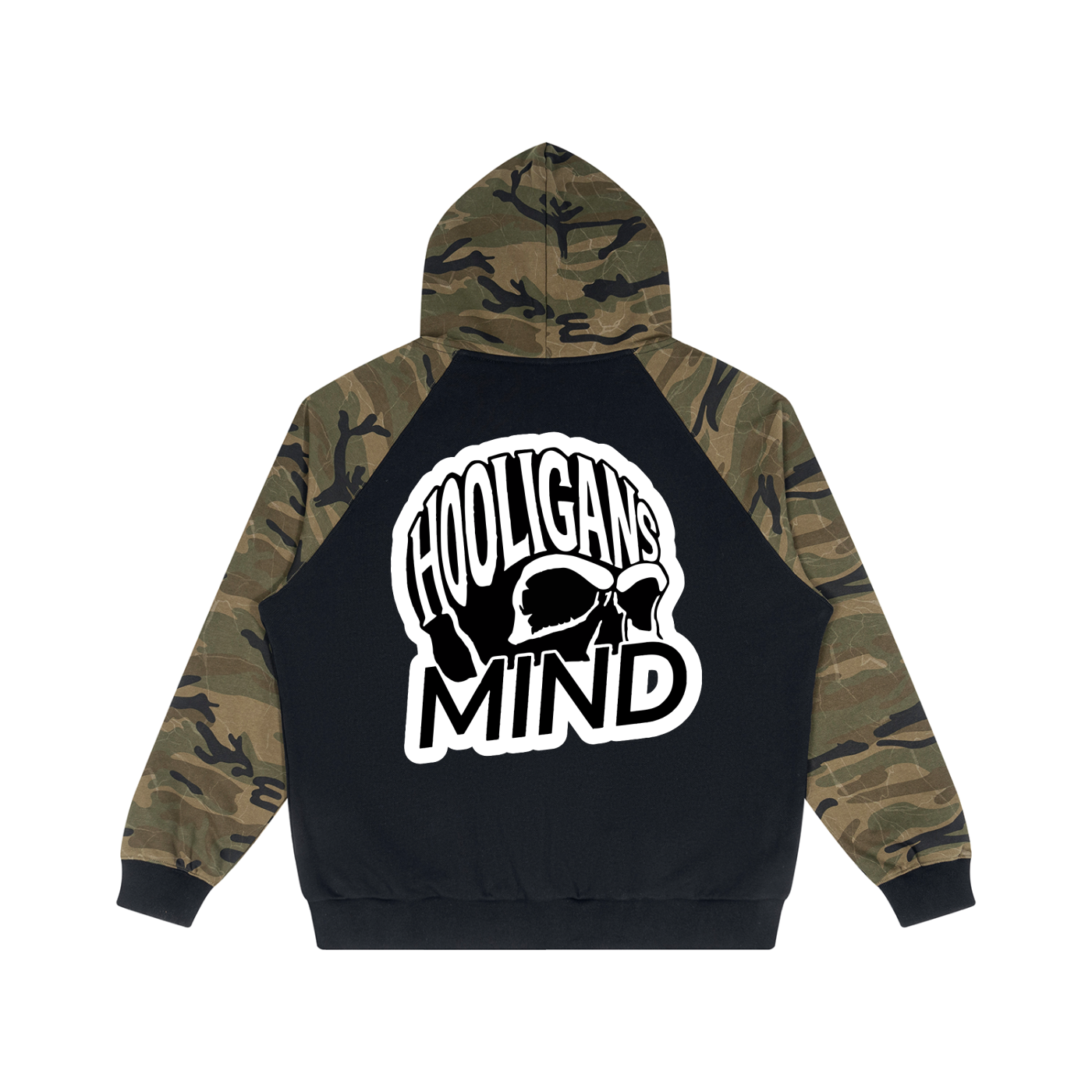 444 camo zip hoodie