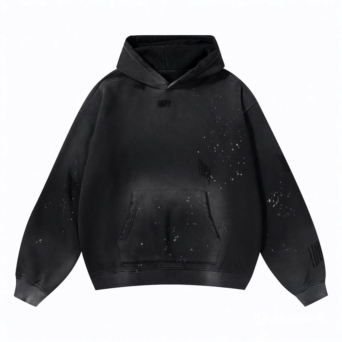 Hooligans Mind "Wrecking Crew" Distressed Hoodie
