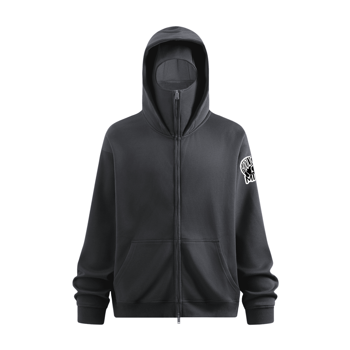 Hooligans Mind "Lockdown" Full-Zip Balaclava Hoodie
